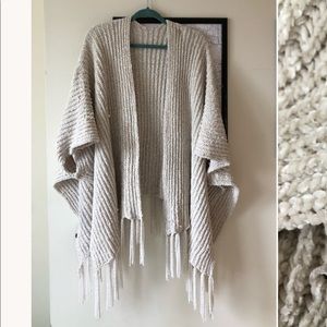 Knit shawl